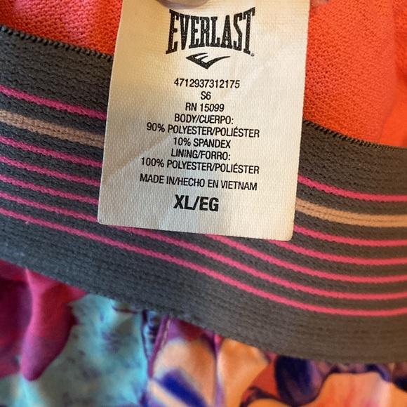 Everlast Floral Running Shorts - Picture 3 of 4